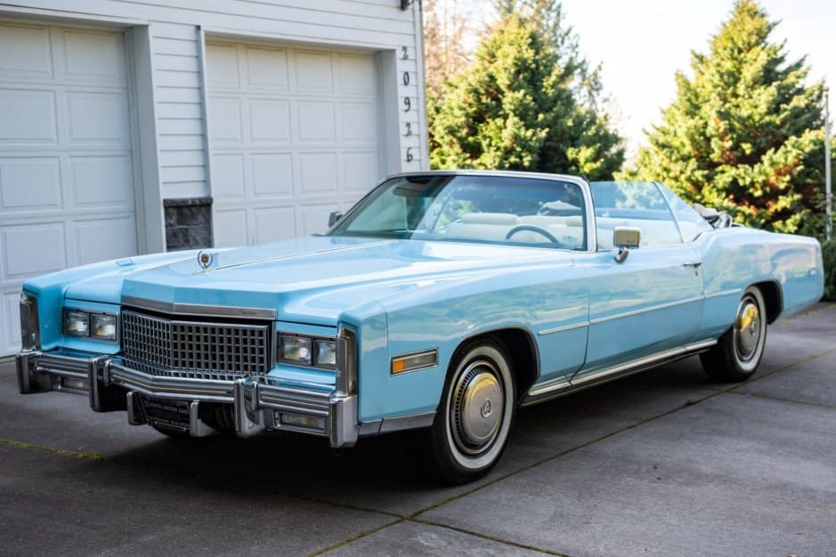 1975 Cadillac Eldorado (1971-1978) sold for $18,000