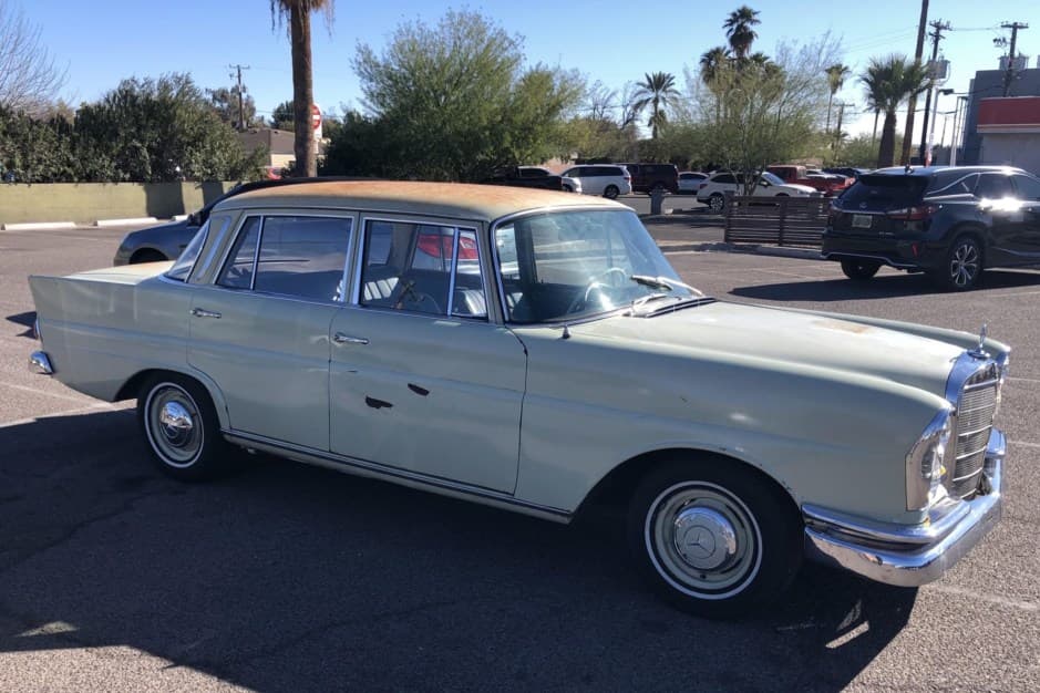 1964 Mercedes-Benz W111 Sedan sold for $5,164