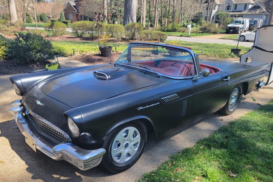 1957 Ford Thunderbird (1955-1957) sold for $12,250