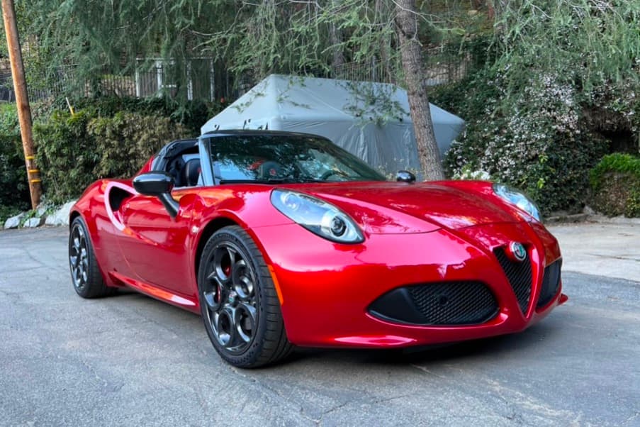 2018 Alfa Romeo 4C sold for $69,500