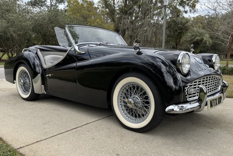 1961 Triumph TR3 sold for $45,000