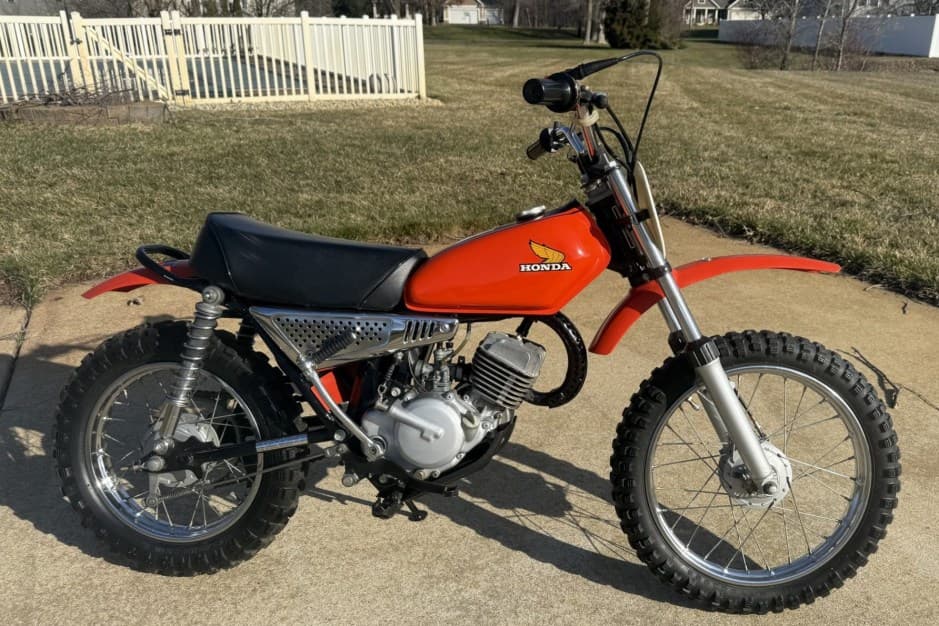 1974 Honda Elsinore sold for $3,600