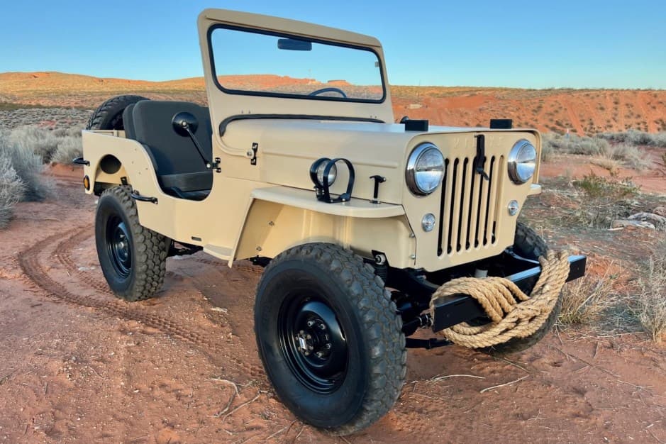 0 Willys CJ-3B sold for $17,500