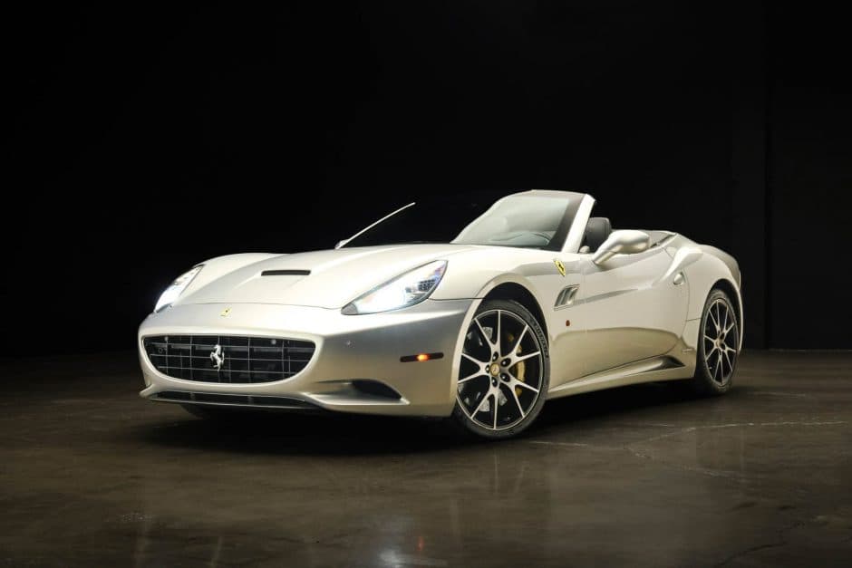 2012 Ferrari California sold for $78,002