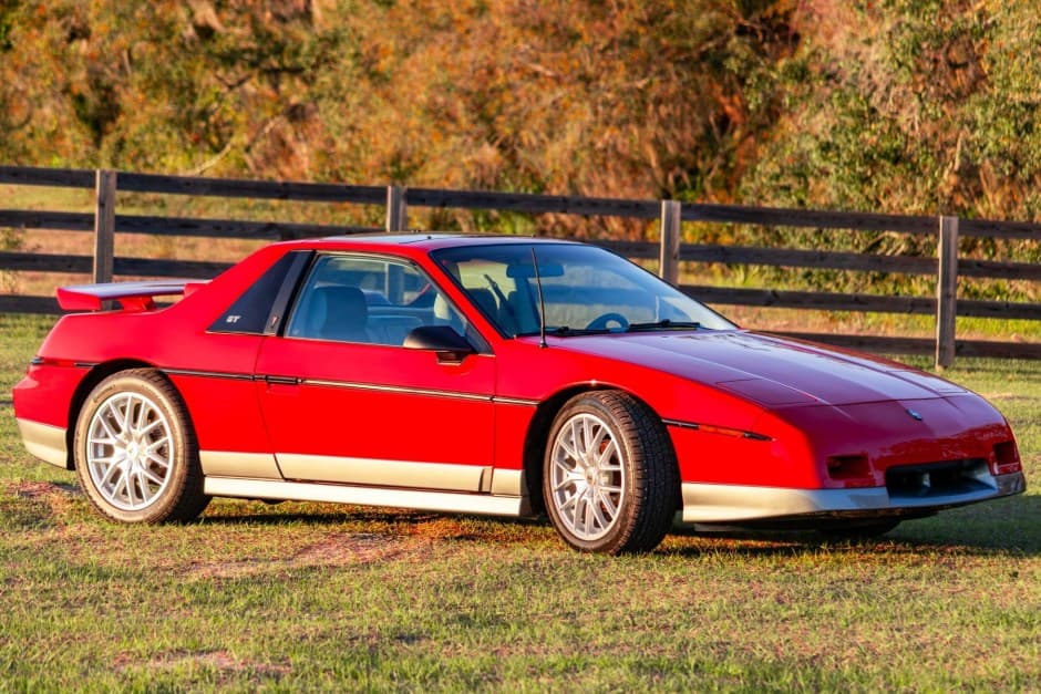 1985 Pontiac Fiero sold for $21,500