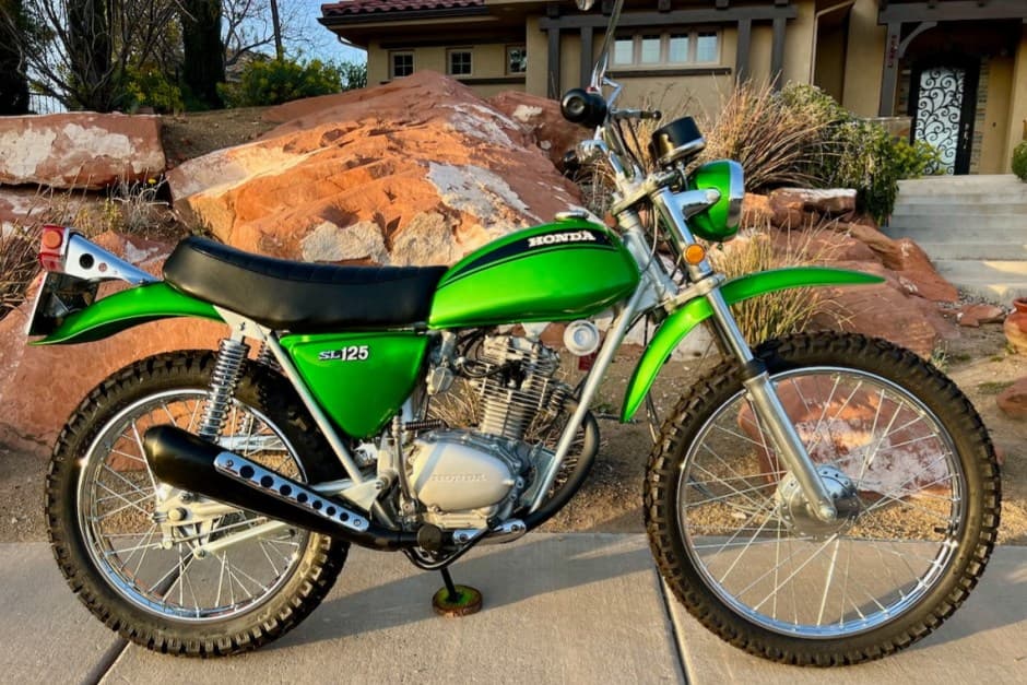1971 Honda SL Motosport sold for $7,400