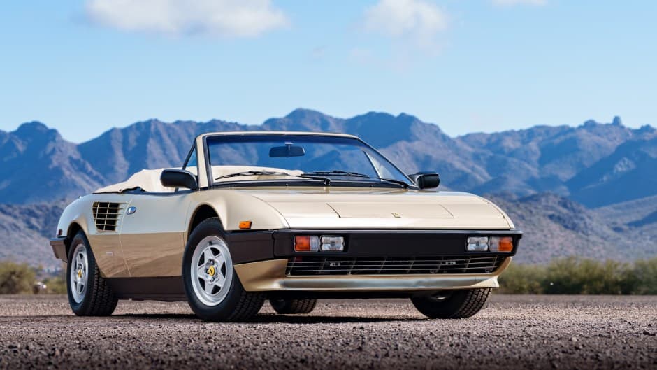 1985 Ferrari Mondial sold for $65,500