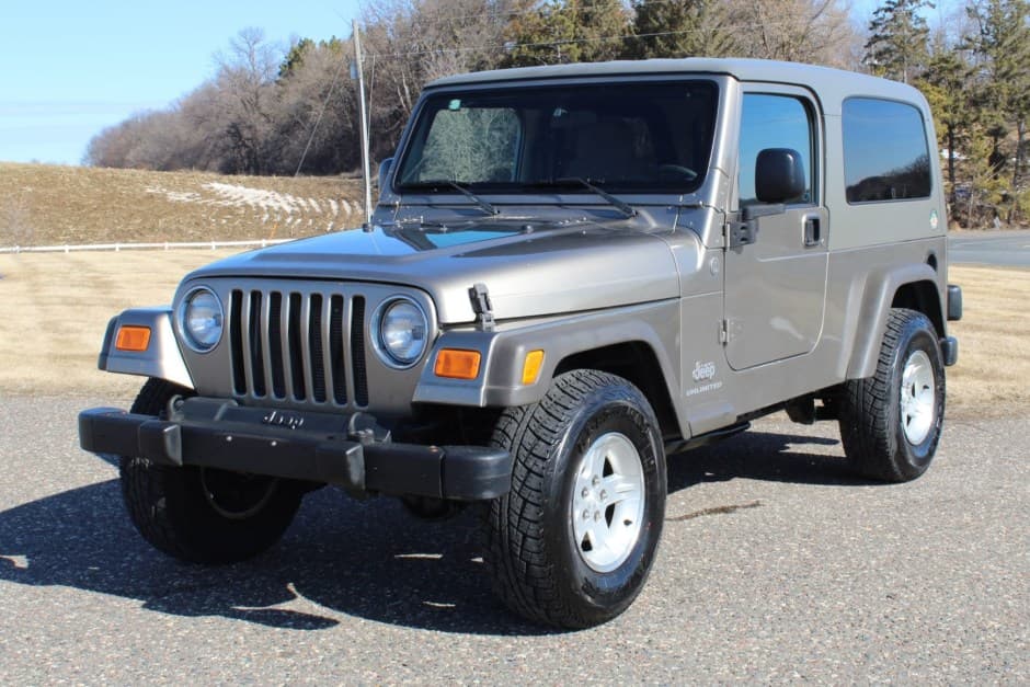 2005 Jeep Wrangler TJ (1997-2006) sold for $13,200