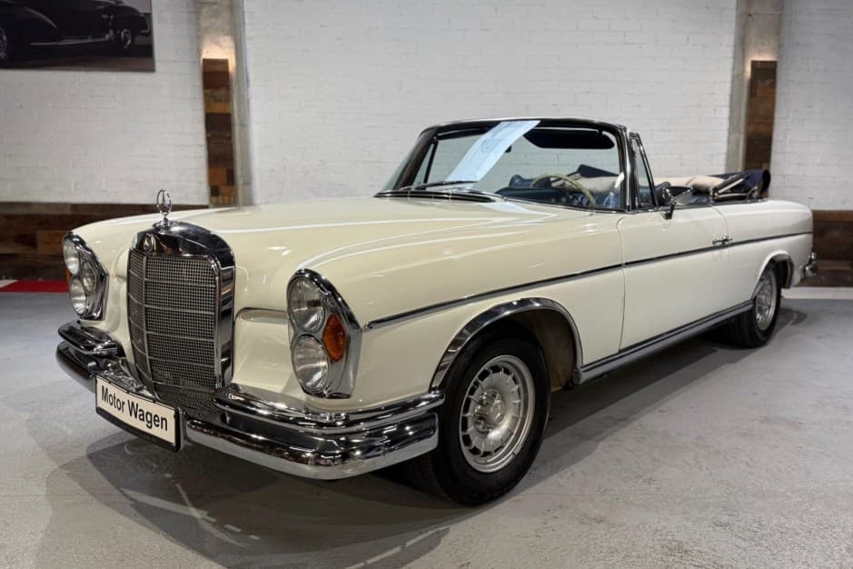 1968 Mercedes-Benz W111 Coupe & Cabriolet sold for $0