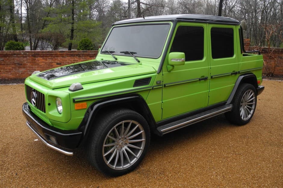 2002 Mercedes-Benz W463 G-Class (1990-2018) sold for $16,545