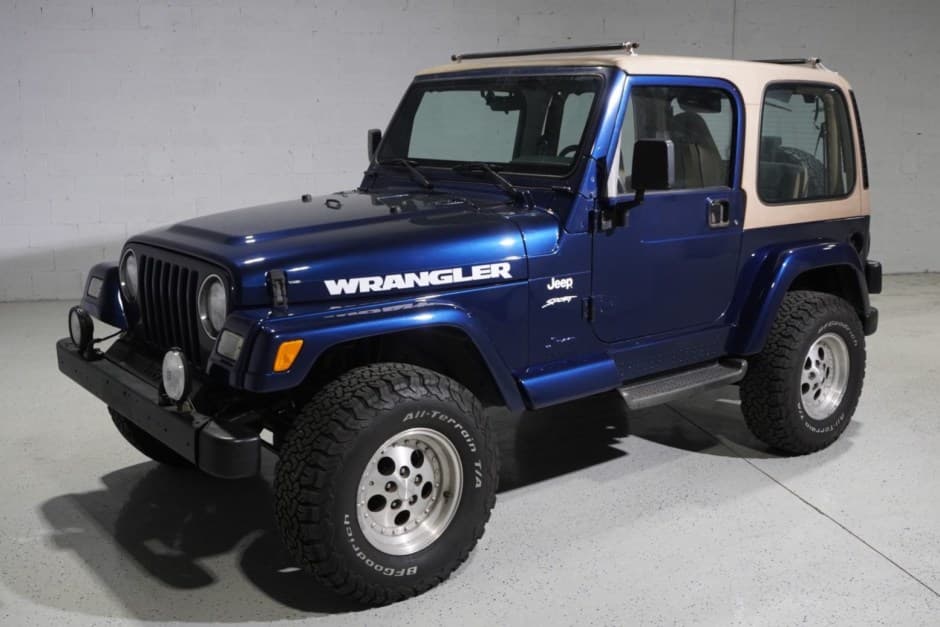 2001 Jeep Wrangler TJ (1997-2006) sold for $7,800