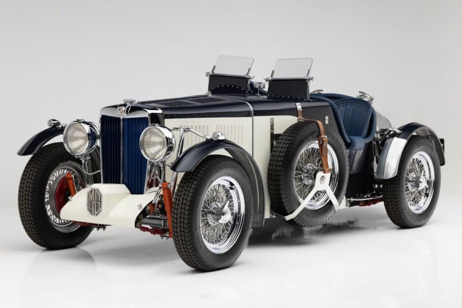 1948 MG TC sold for $55,000
