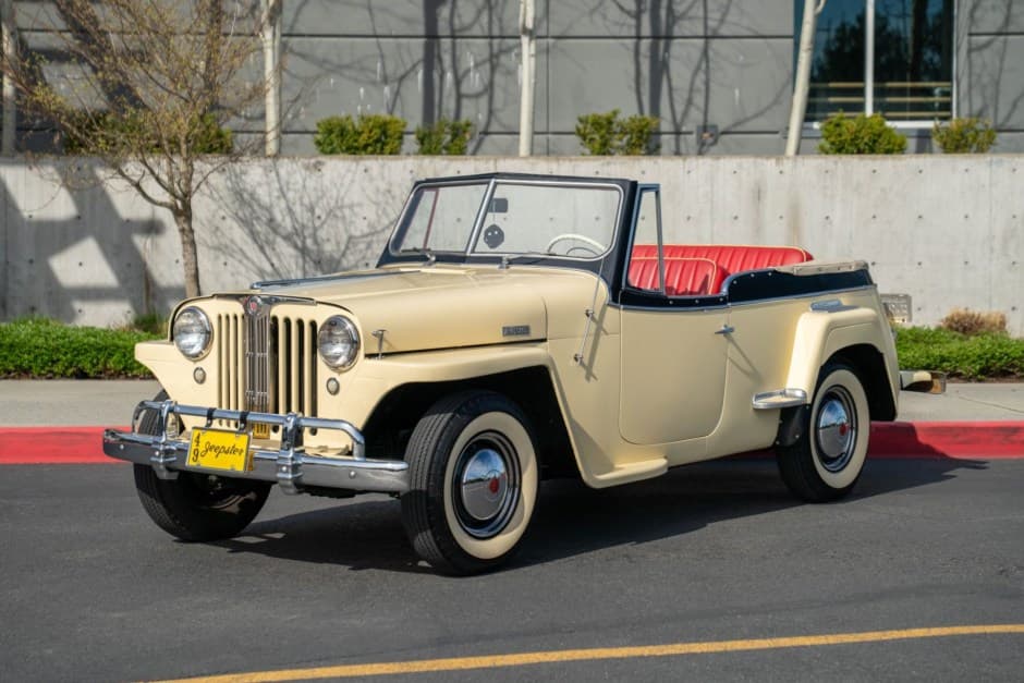 1949 Willys Jeepster sold for $19,500