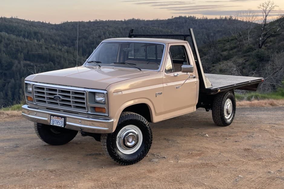 1985 Ford F-Series 1980-1986 sold for $37,250