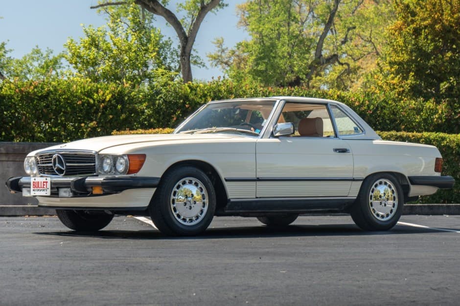 1986 Mercedes-Benz R107 SL sold for $18,000