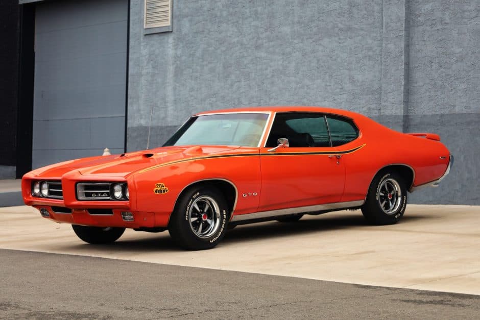 1969 Pontiac GTO sold for $70,500