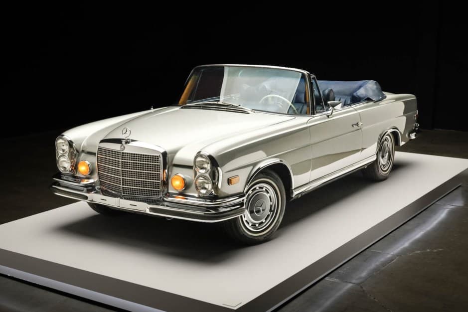 1971 Mercedes-Benz W111 Coupe & Cabriolet sold for $185,000