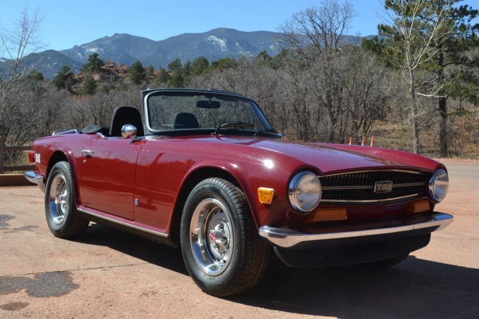 1973 Triumph TR6 sold for $17,500