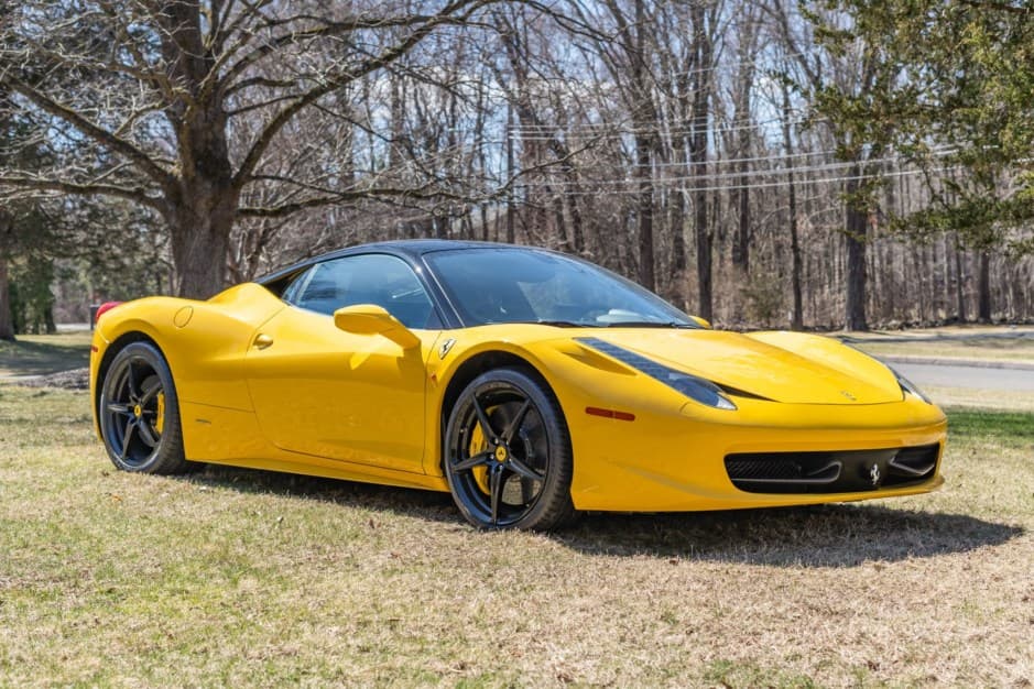 2012 Ferrari 458 sold for $213,222