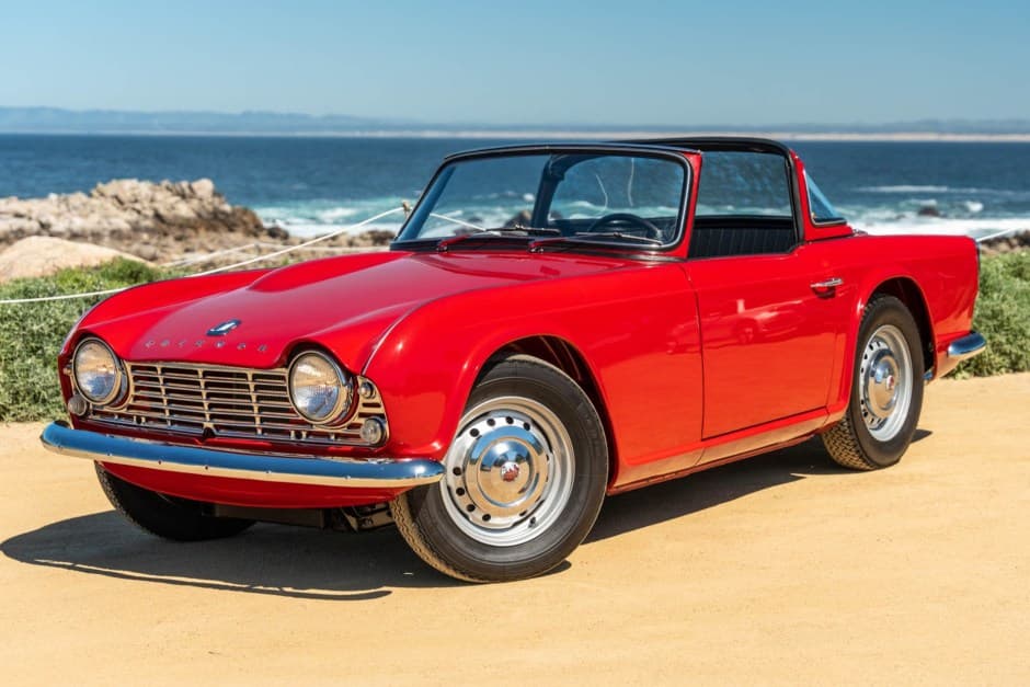 1963 Triumph TR4 sold for $28,000