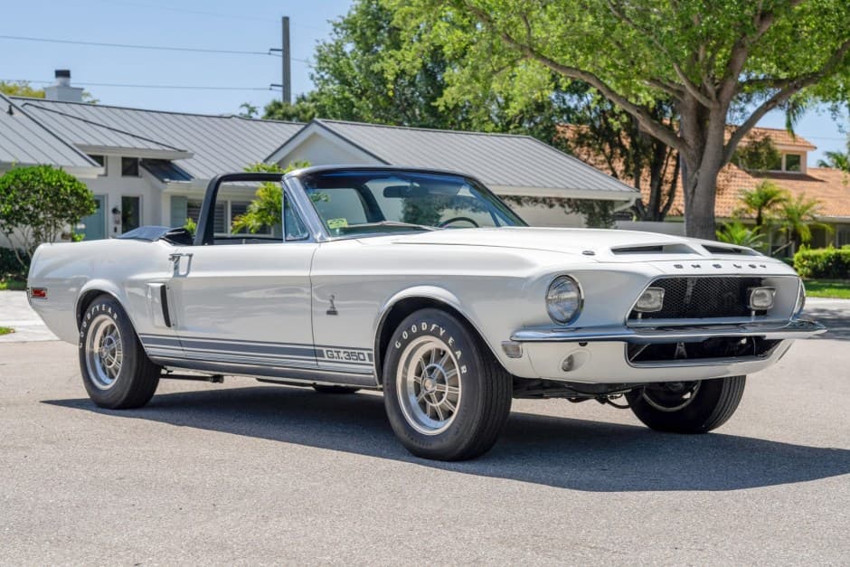 1968 Shelby Mustang GT350 & GT500 sold for $127,000