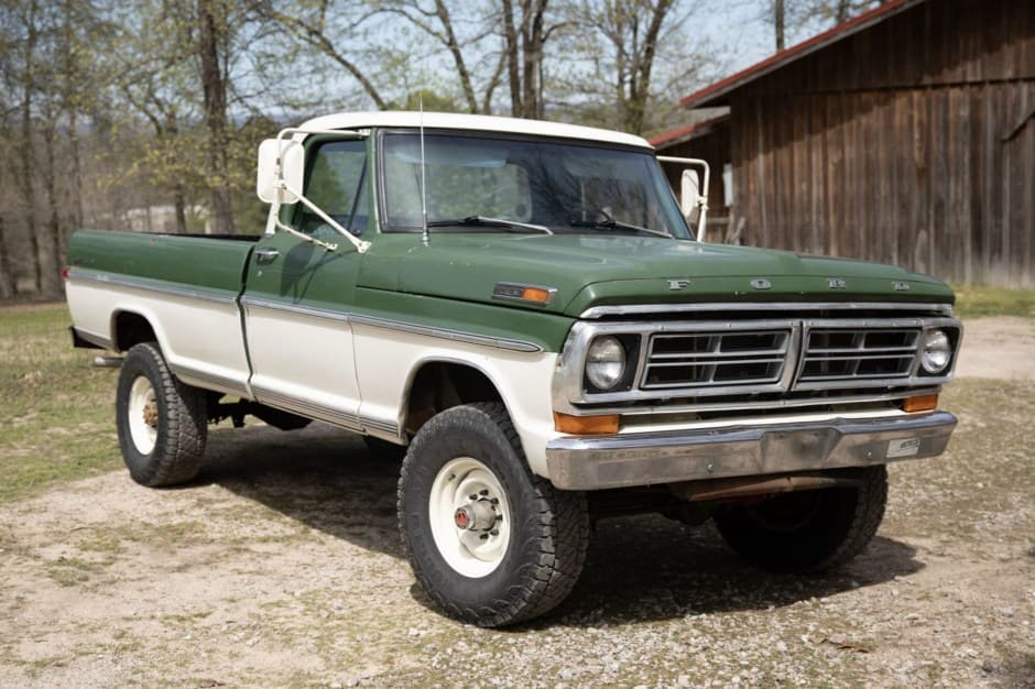 1972 Ford F-Series 1967-1972 sold for $24,250