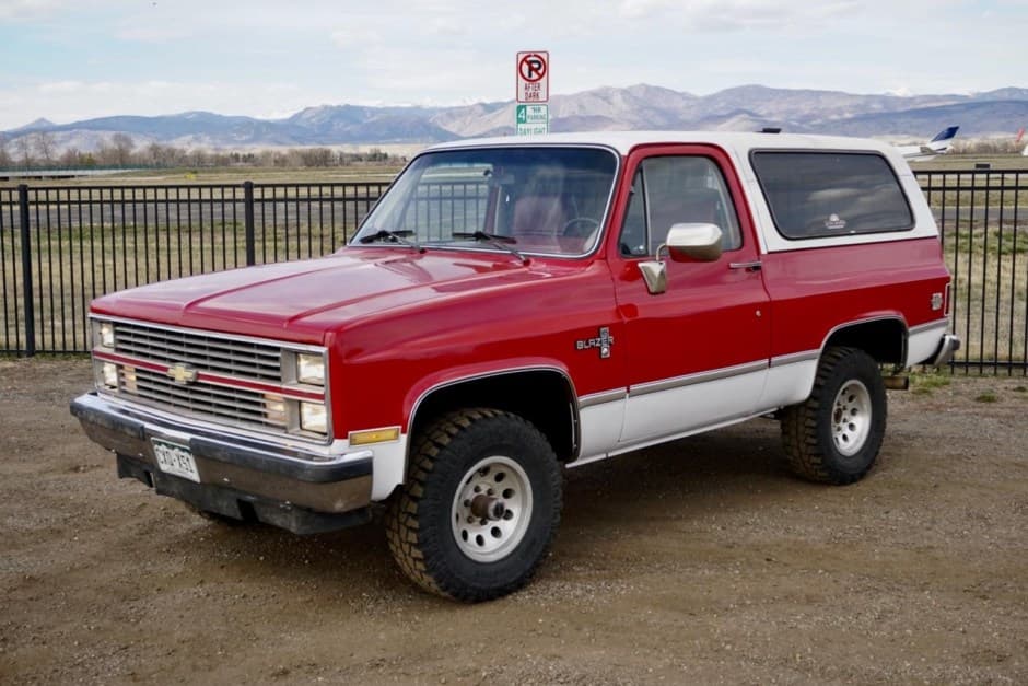 1984 Chevrolet K5 Blazer 1973-1991 sold for $17,500