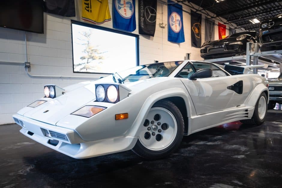 1987 Lamborghini Countach sold for $565,500