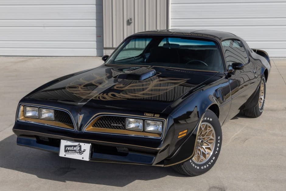 1978 Pontiac Firebird (1970-1981) sold for $98,500