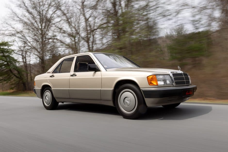 1990 Mercedes-Benz W201 190 sold for $19,000