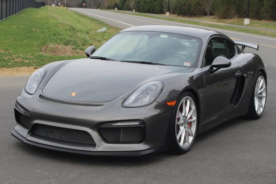 2016 Porsche Cayman GT4 sold for $83,000