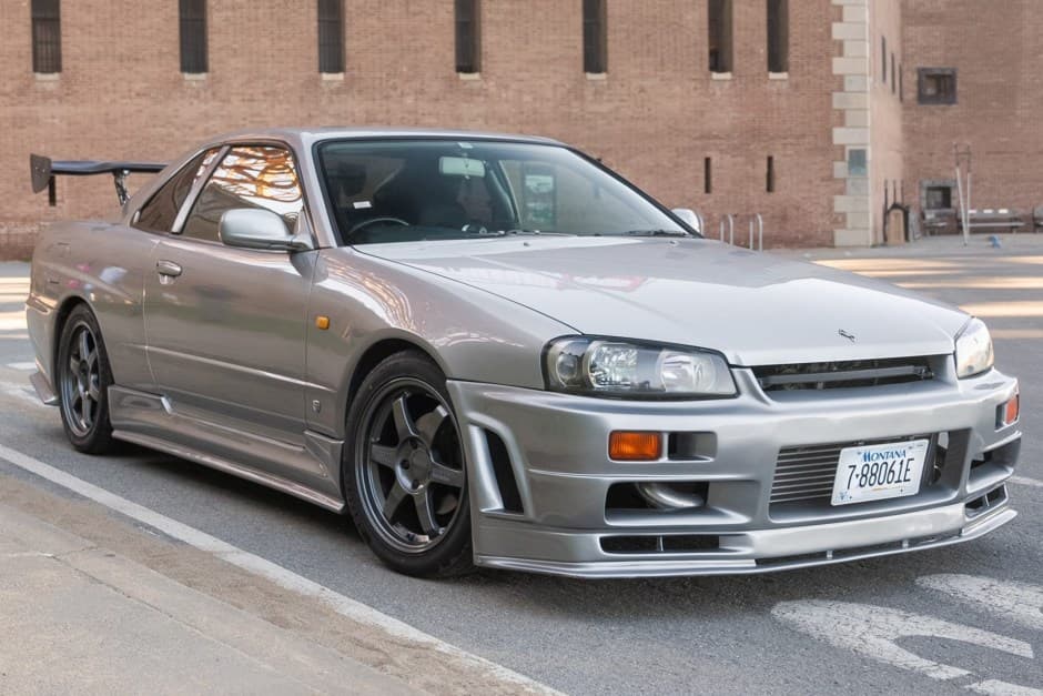 1998 Nissan R34 Skyline sold for $28,000