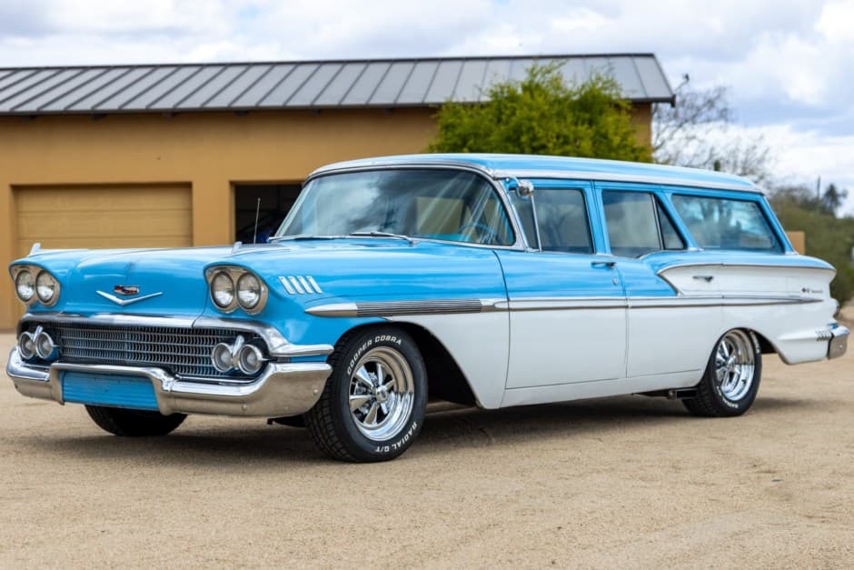 1958 Chevrolet Nomad sold for $24,000
