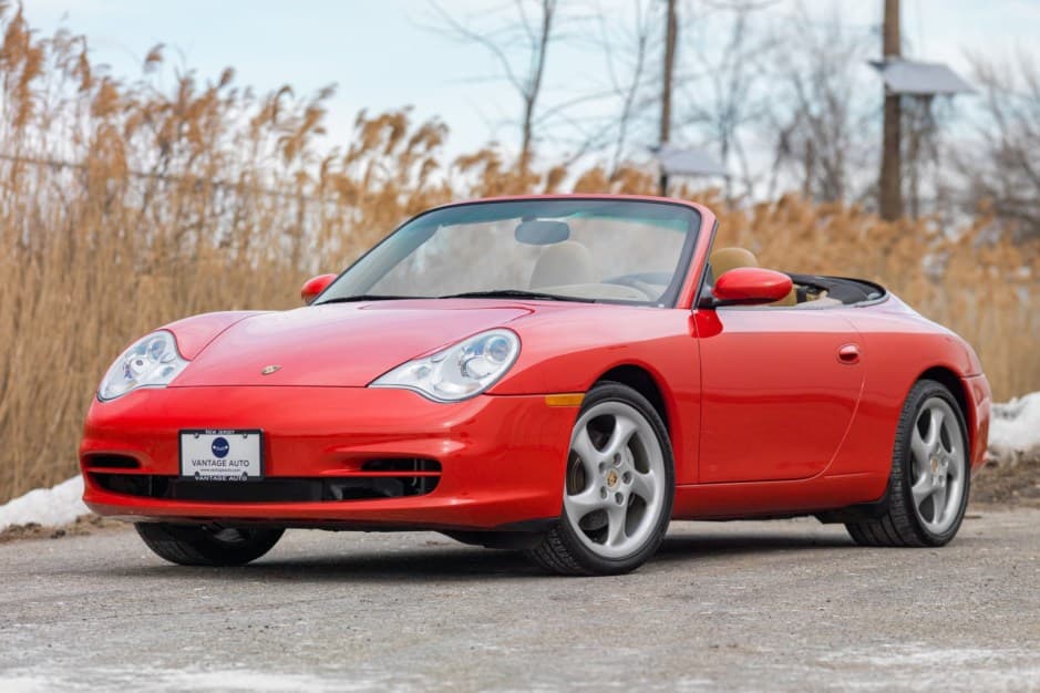 2002 Porsche 996 911 (Non-Turbo/GT2/GT3) sold for $37,000