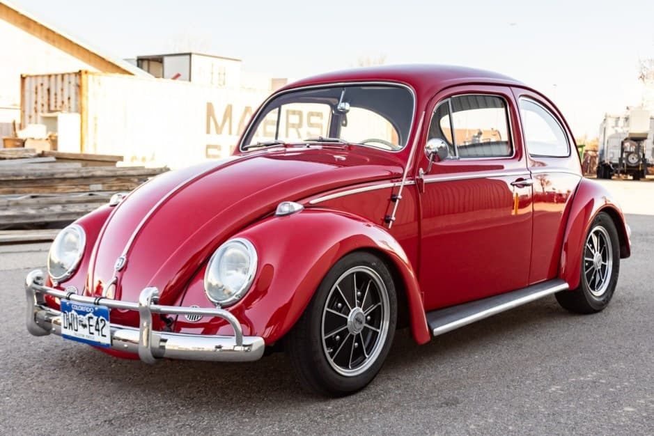 1961 Volkswagen Beetle (1958-1979) sold for $24,200