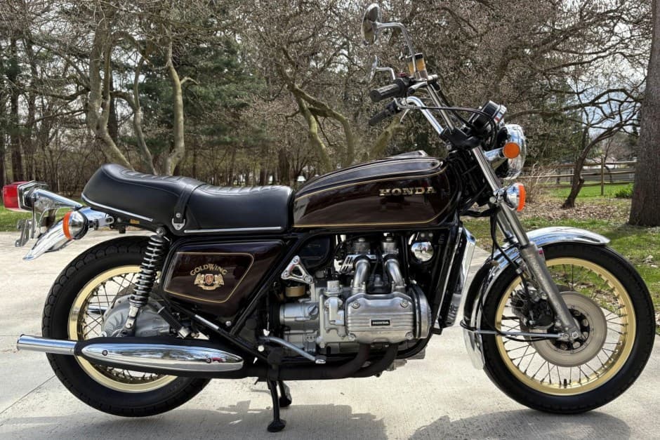 1976 Honda Gold Wing sold for $6,100