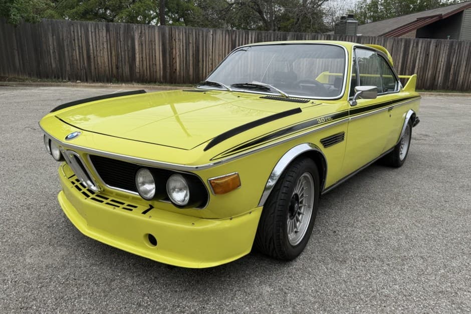 1972 BMW 3.0 CSL sold for $119,111