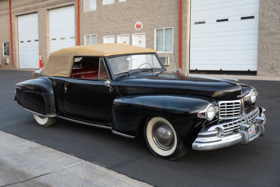 1948 Lincoln Continental (1940-1948) sold for $9,845