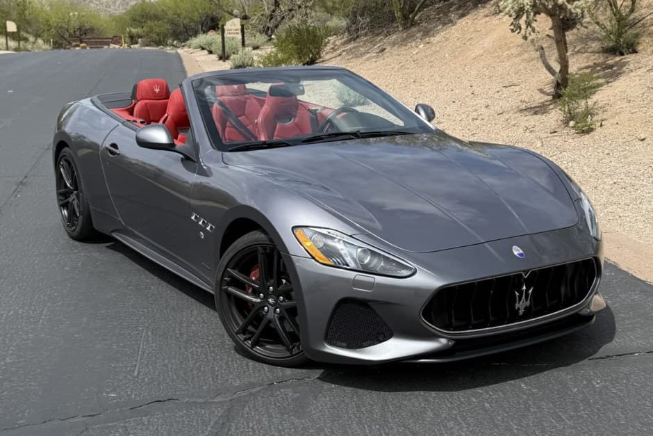 2018 Maserati GranTurismo sold for $61,000
