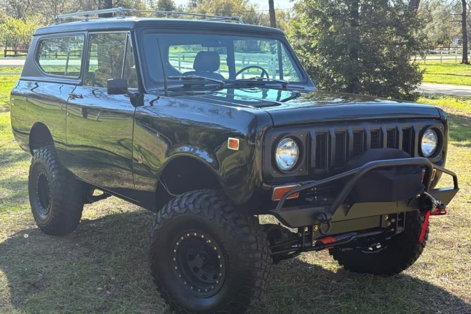 1973 International Harvester Scout sold for $60,000