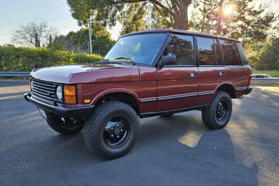 1991 Land Rover Range Rover Classic sold for $21,250