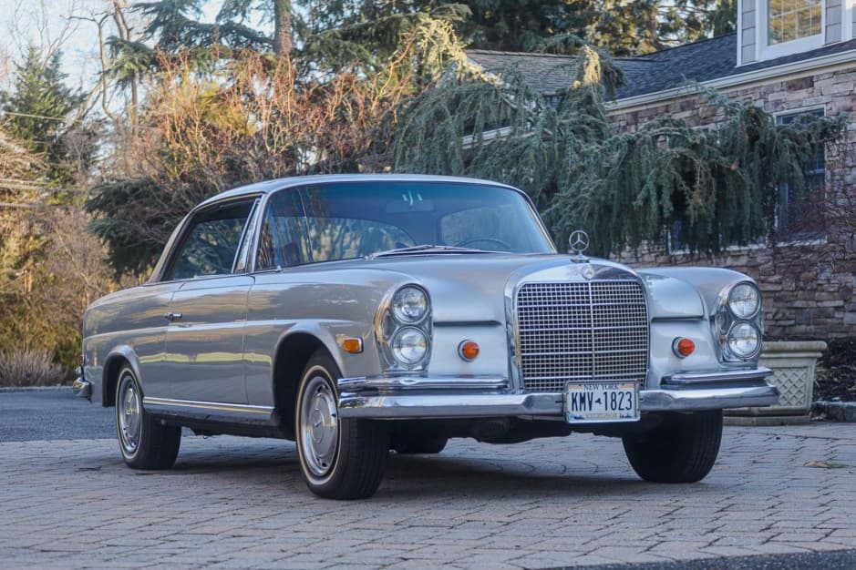 1969 Mercedes-Benz W111 Coupe & Cabriolet sold for $43,000