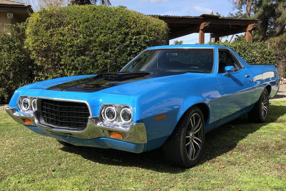 1972 Ford Ranchero sold for $13,500