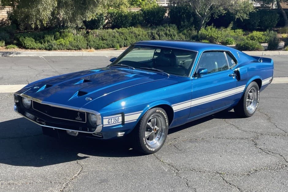 1969 Shelby Mustang GT350 & GT500 sold for $96,000