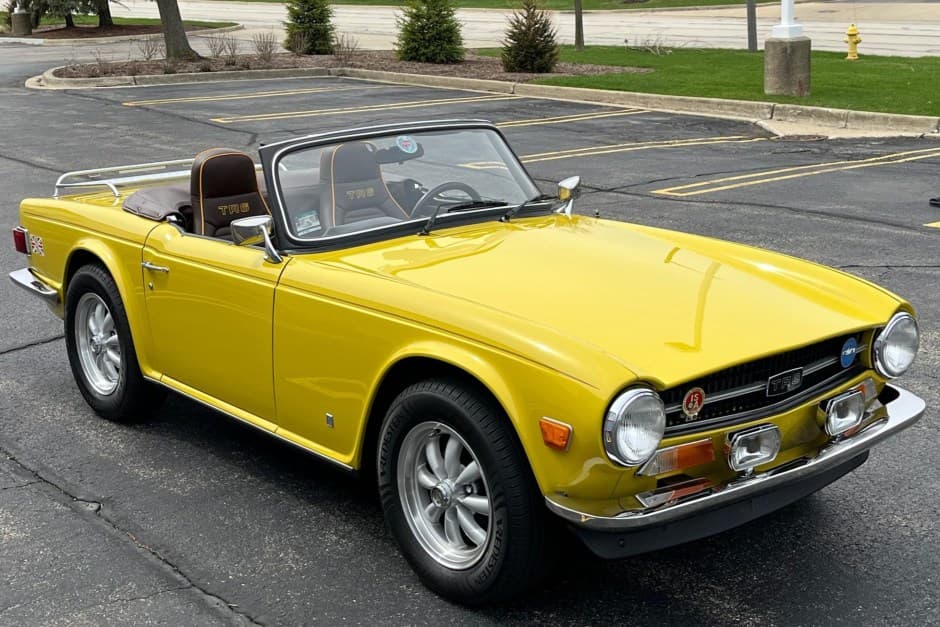 1974 Triumph TR6 sold for $28,500