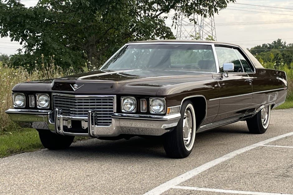 1972 Cadillac DeVille sold for $25,250