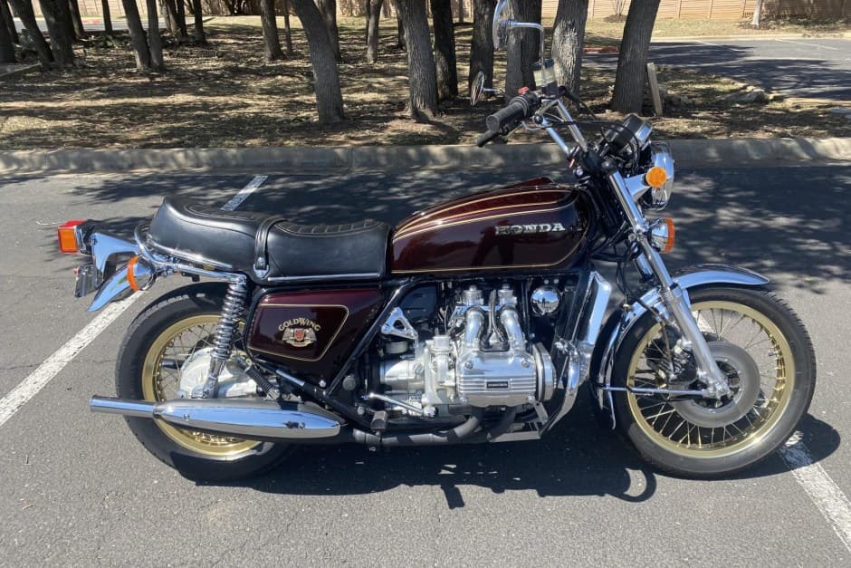 1976 Honda Gold Wing sold for $8,000