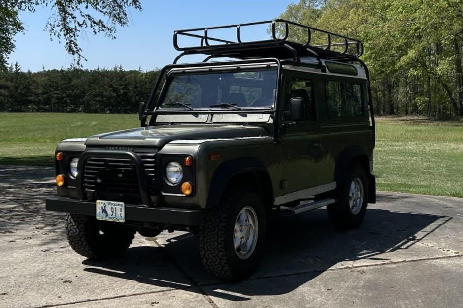 1997 Land Rover Defender 90 NAS sold for $55,000