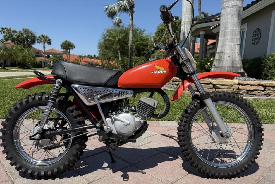 1974 Honda Elsinore sold for $2,500