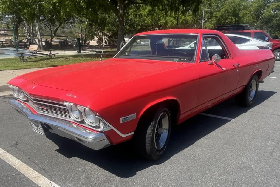 1968 Chevrolet El Camino sold for $7,669